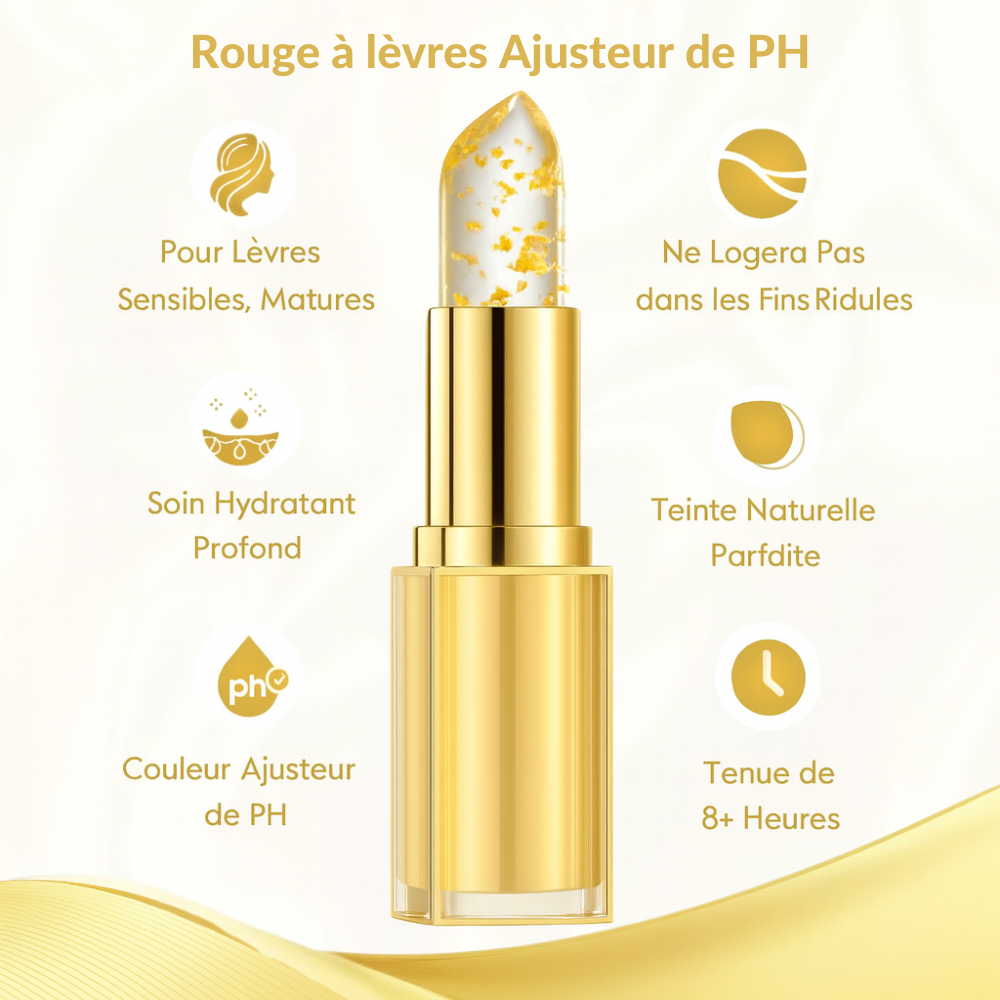 Rouge à lèvres correcteur de pH