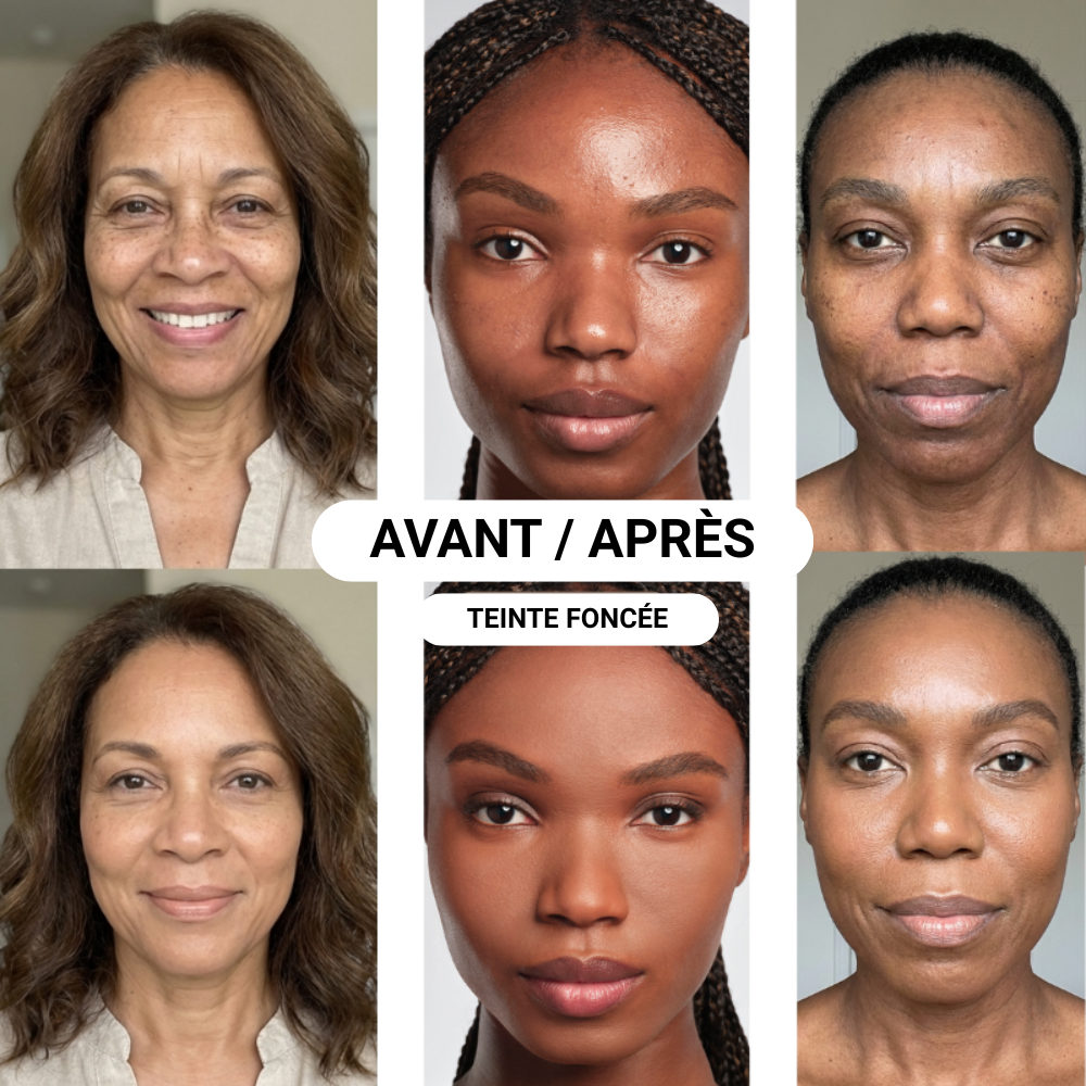 Fond de teint 2-en-1 avec pinceau intégré