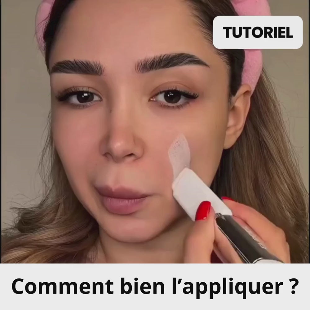 Fond de teint 2-en-1 avec pinceau intégré